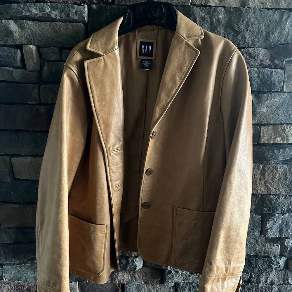 Women’s Gap Vintage Leather Jacket